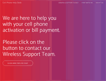 Tablet Screenshot of cellphonehelpdesk.com